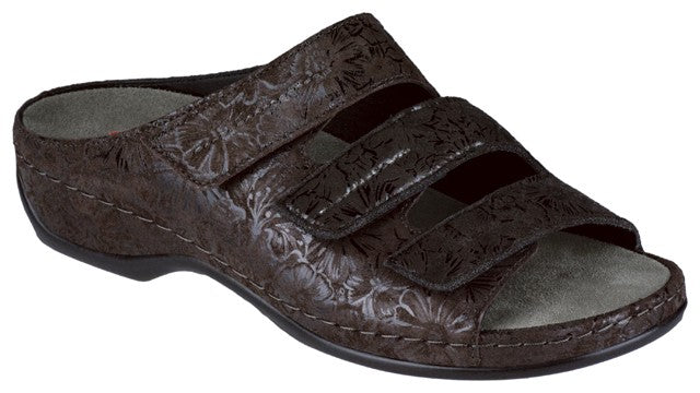 Sandalias ortopédicas mujer Andrea Dunkelbraun
