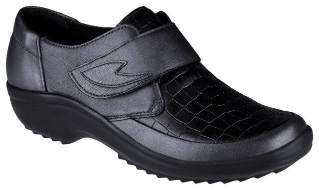 Zapatos ortopédicos mujer Talia Metallschwarz