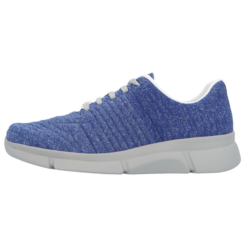 Zapatillas ortopédicas mujer Pinar Comfortknit Blau