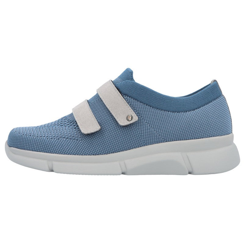 Zapatillas ortopédicas mujer Alinda Schieferblau