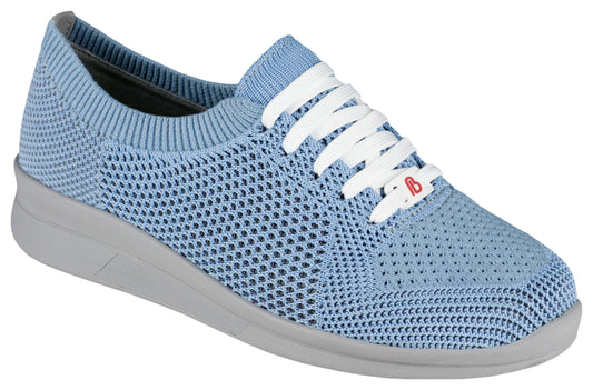 Zapatillas ortopédicas mujer Eila Hellblau/Grau