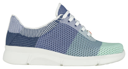 Zapatillas ortopédicas mujer Niki Multicolor Blau