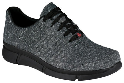 Zapatillas ortopédicas mujer Pinar Comfortknit Dunkelgrau