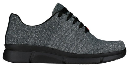 Zapatillas ortopédicas mujer Pinar Comfortknit Dunkelgrau