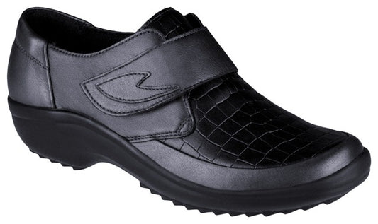 Zapatos ortopédicos mujer Talia Metallschwarz