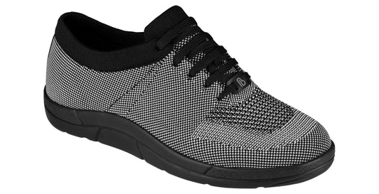 Allegra Comfortknit Schwarz/Weiss