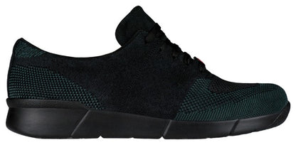 Zapatos ortopédicos hombre Urs Comfortknit Schwarz Dunkelgrün