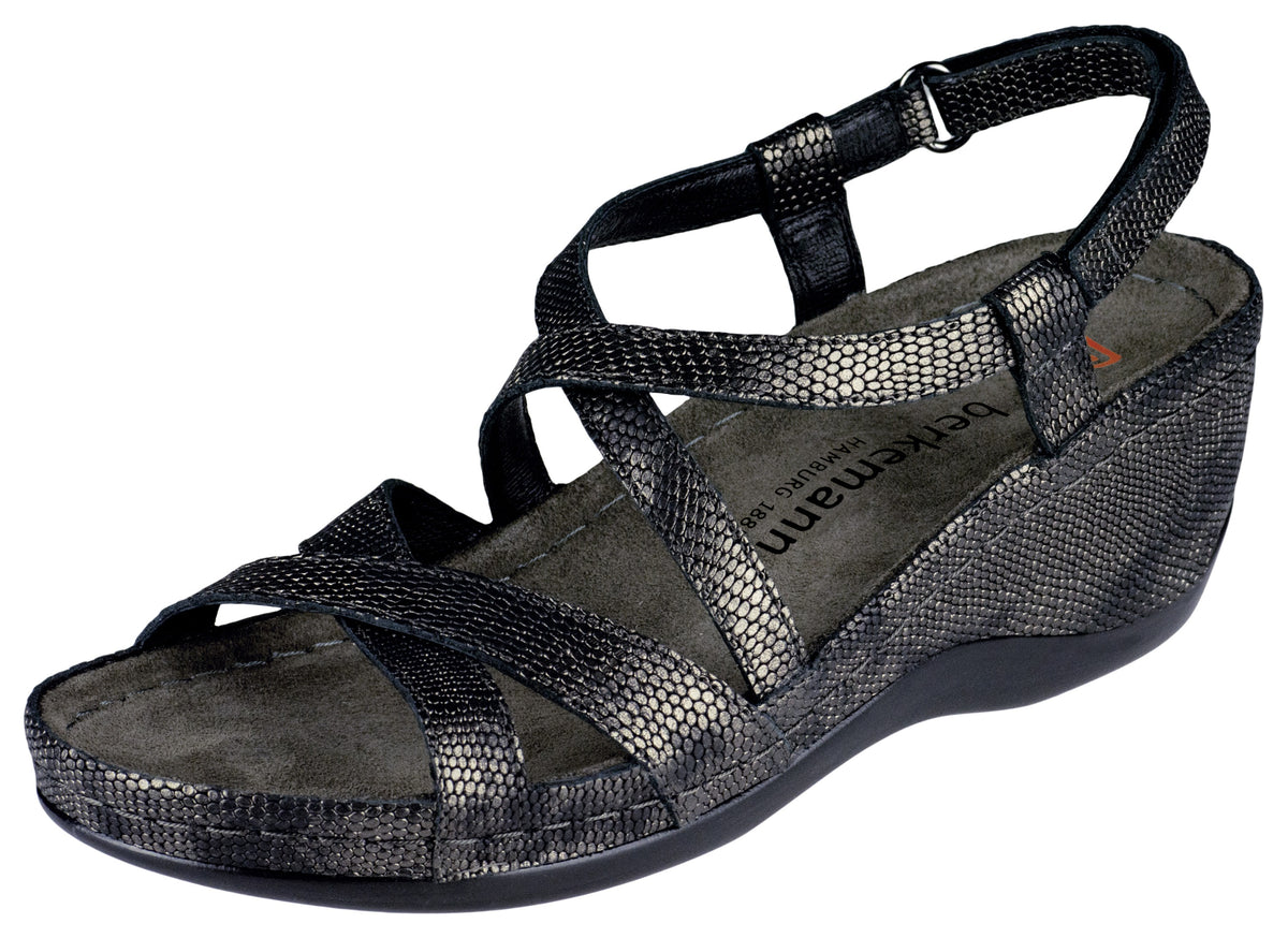 Coletta Shiny Dark Metal