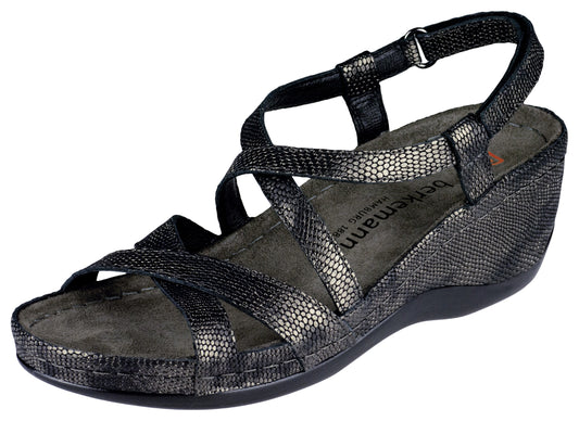 Coletta Shiny Dark Metal