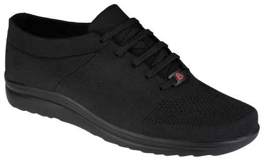 Zapatillas ortopédicas hombre Allegro Comfortknit Schwarz