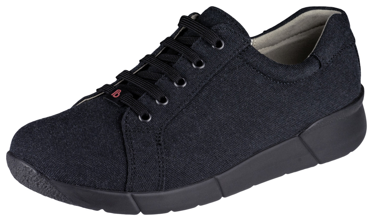 Zapatillas ortopédicas hombre Ben Recycled Mattschwarz