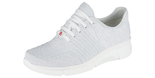 Zapatillas ortopédicas mujer Pinar Comfortknit Weiss