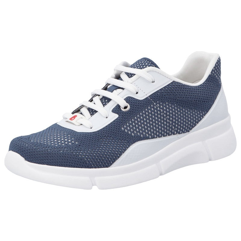 Zapatillas ortopédicas mujer Roxana Comfortknit Blau