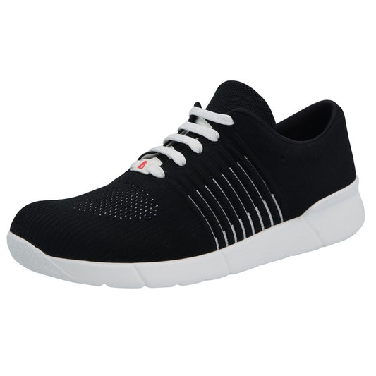Zapatillas ortopédicas hombre Björn Nachtschwarz/Weiss