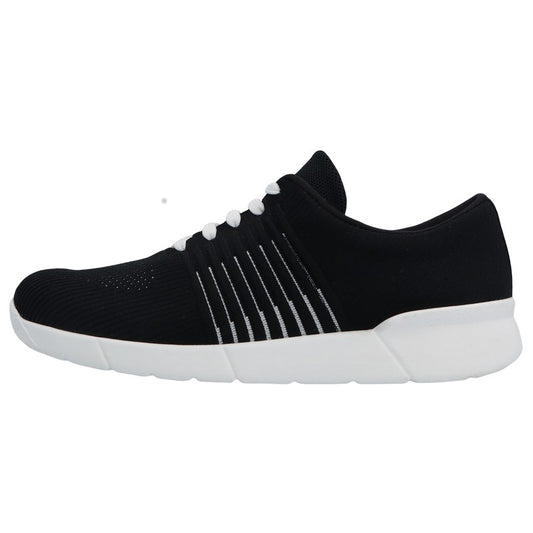 Zapatillas ortopédicas hombre Björn Nachtschwarz/Weiss